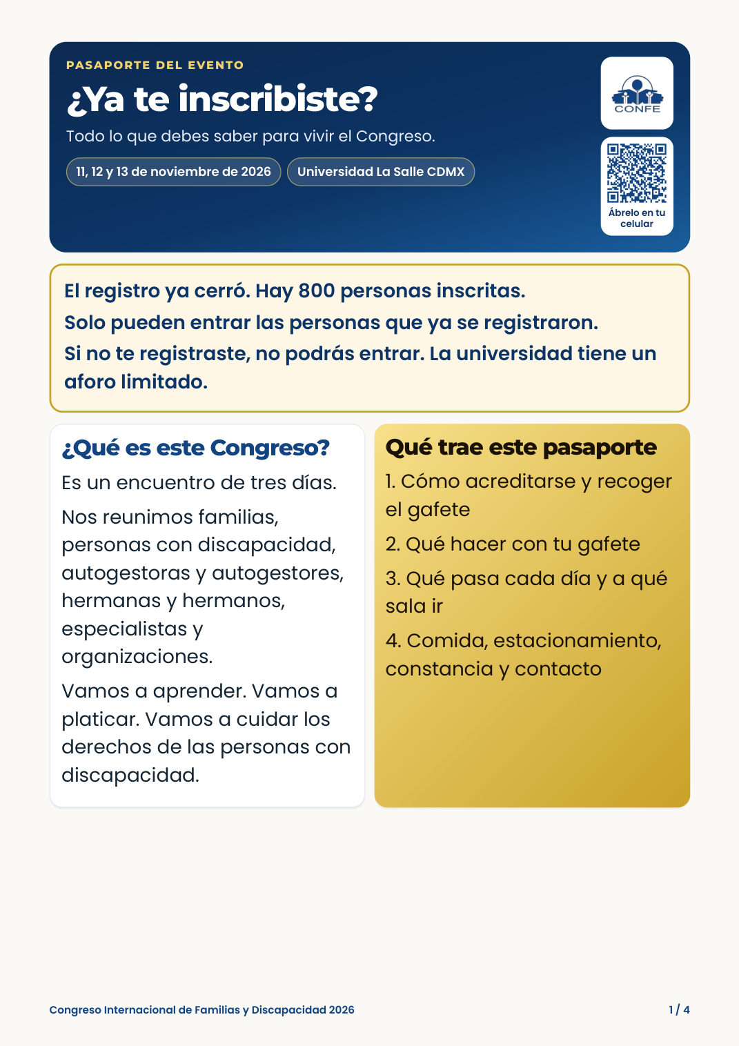 Portada del pasaporte: registro cerrado y qué trae este documento
